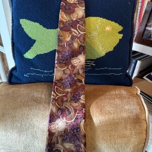 Vintage Land’s End Fruit Tie
